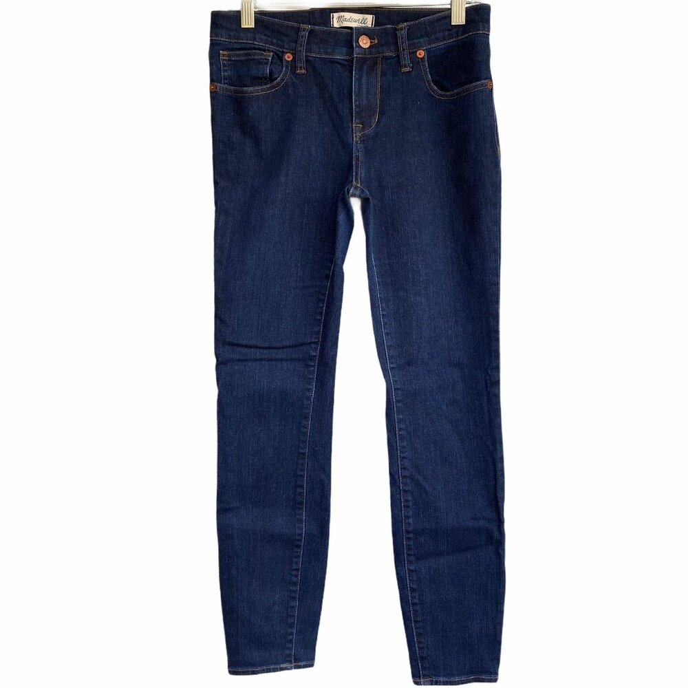 Pilcro and the Letterpress Womens Jeans Size 27 Fit Stet Dark Wash Cotton - Picture 2 of 15